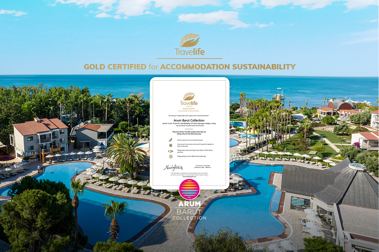 Arum Barut Collectıon Travelıfe'dan Altın Sertifika Aldı