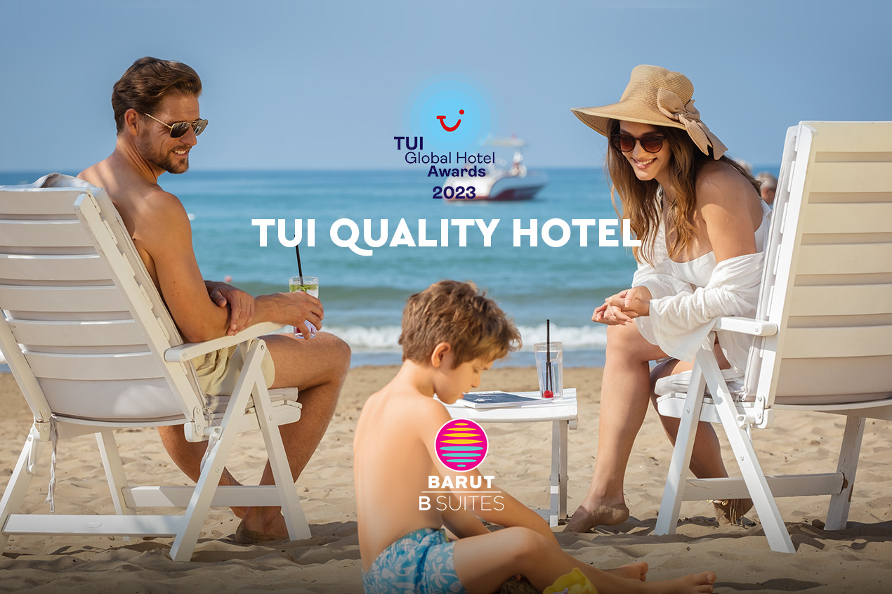 Barut B Suıtes Tuı Qualıty Award Ödülünü Aldı