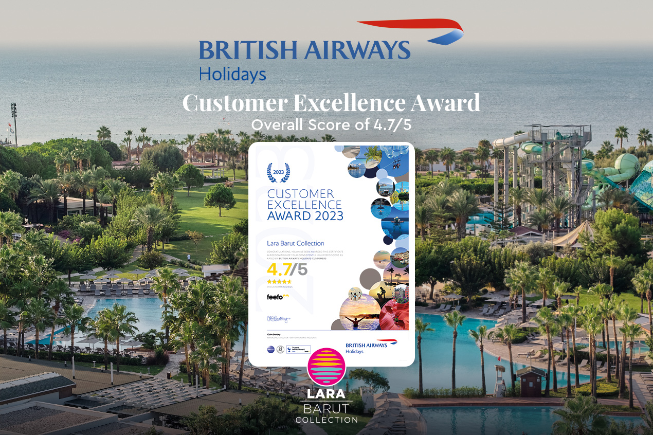 Lara Barut Collection Received The British Airways 2023 Customer Exellence Awards